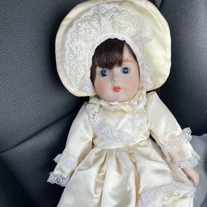 Petticoats and Lace Porcelain Doll
